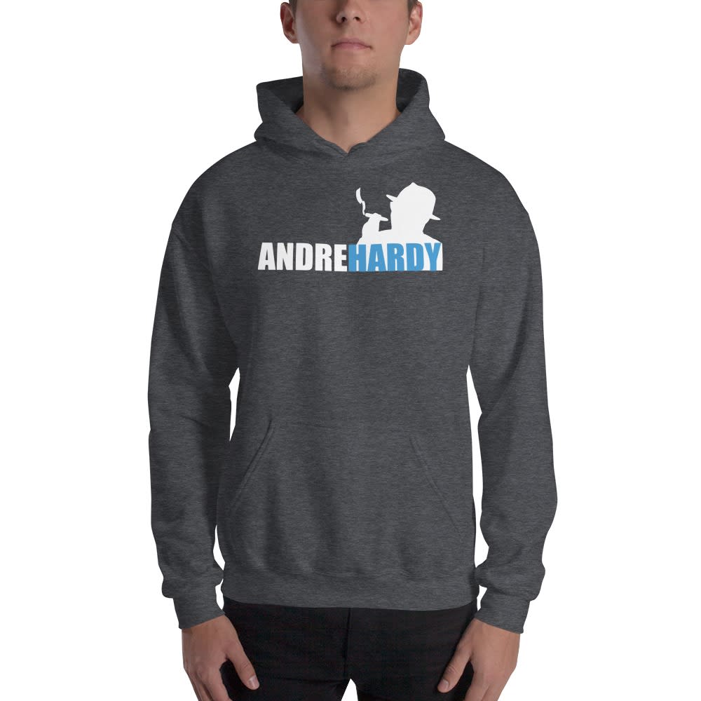 Andre Hardy Hoodie, White Logo