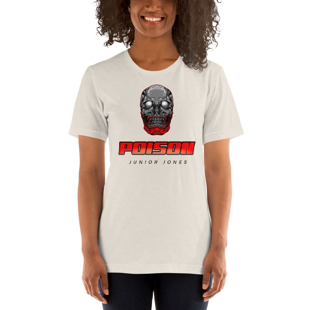  Poison by Junior Jones Women's T-Shirt, Black Logo