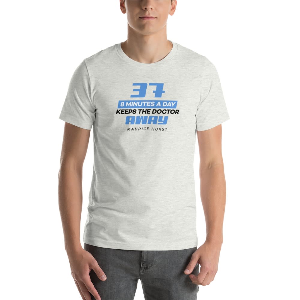 Maurice Hurst, T-Shirt, Blue Logo