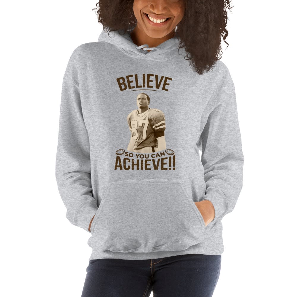  BELIEVE and so you can ACHIEVE by Ryan Yarborough Women's Hoodie