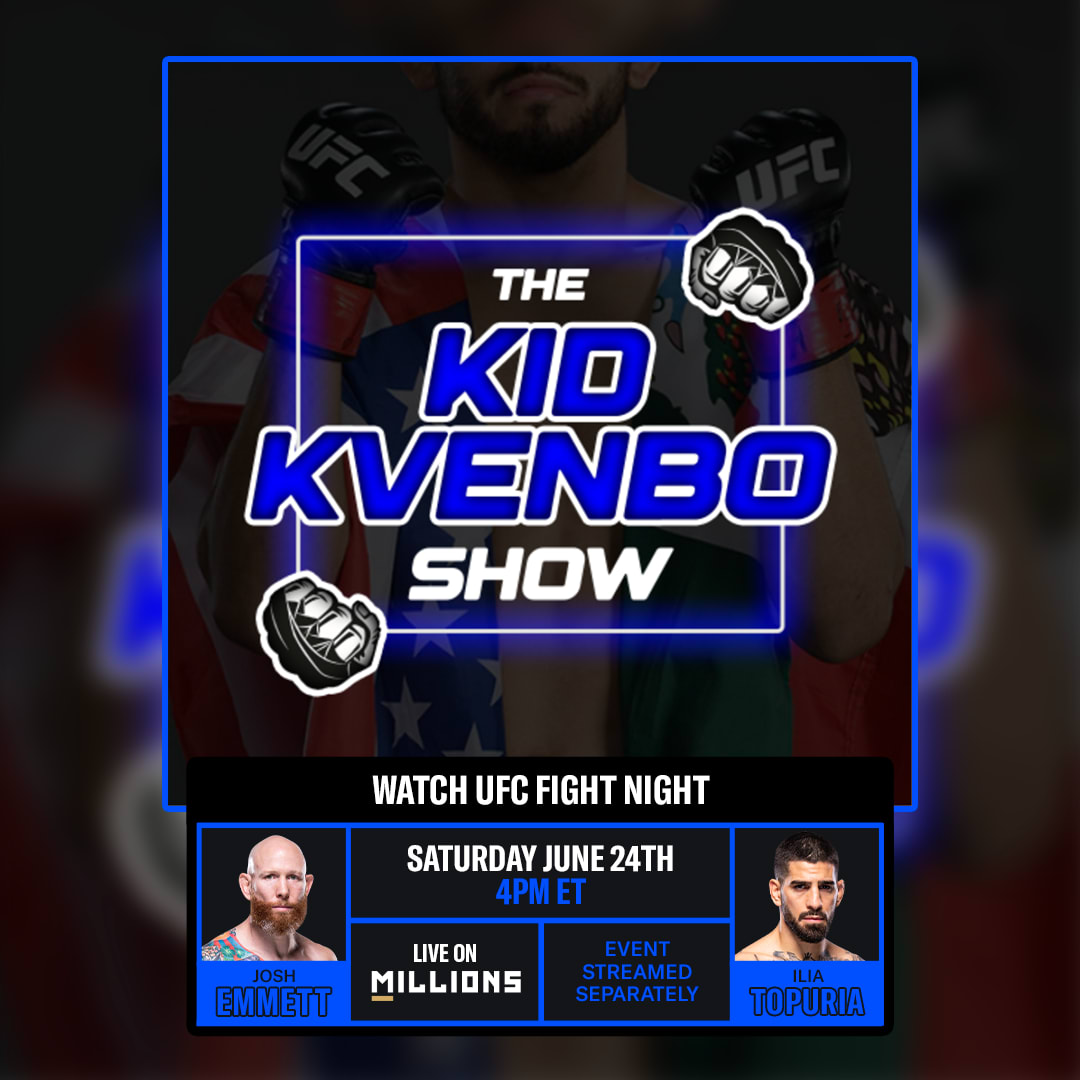 Johnny Muñoz UFC WatchParty. Fight streamed separately. June 24th, 2023, Only on MILLIONS.co