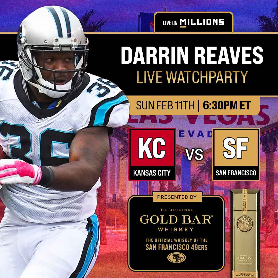 The Gold Bar Golden Hour Football WatchParty With Darrin Reaves