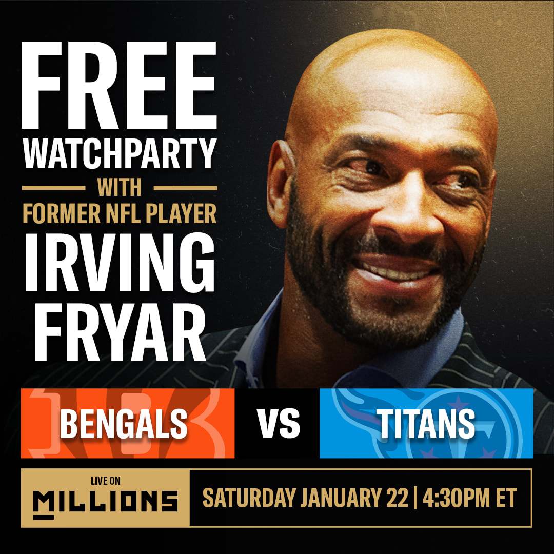 FREE WatchParty with NFL Alumni Irving Fryar, Bengals vs. Titans
