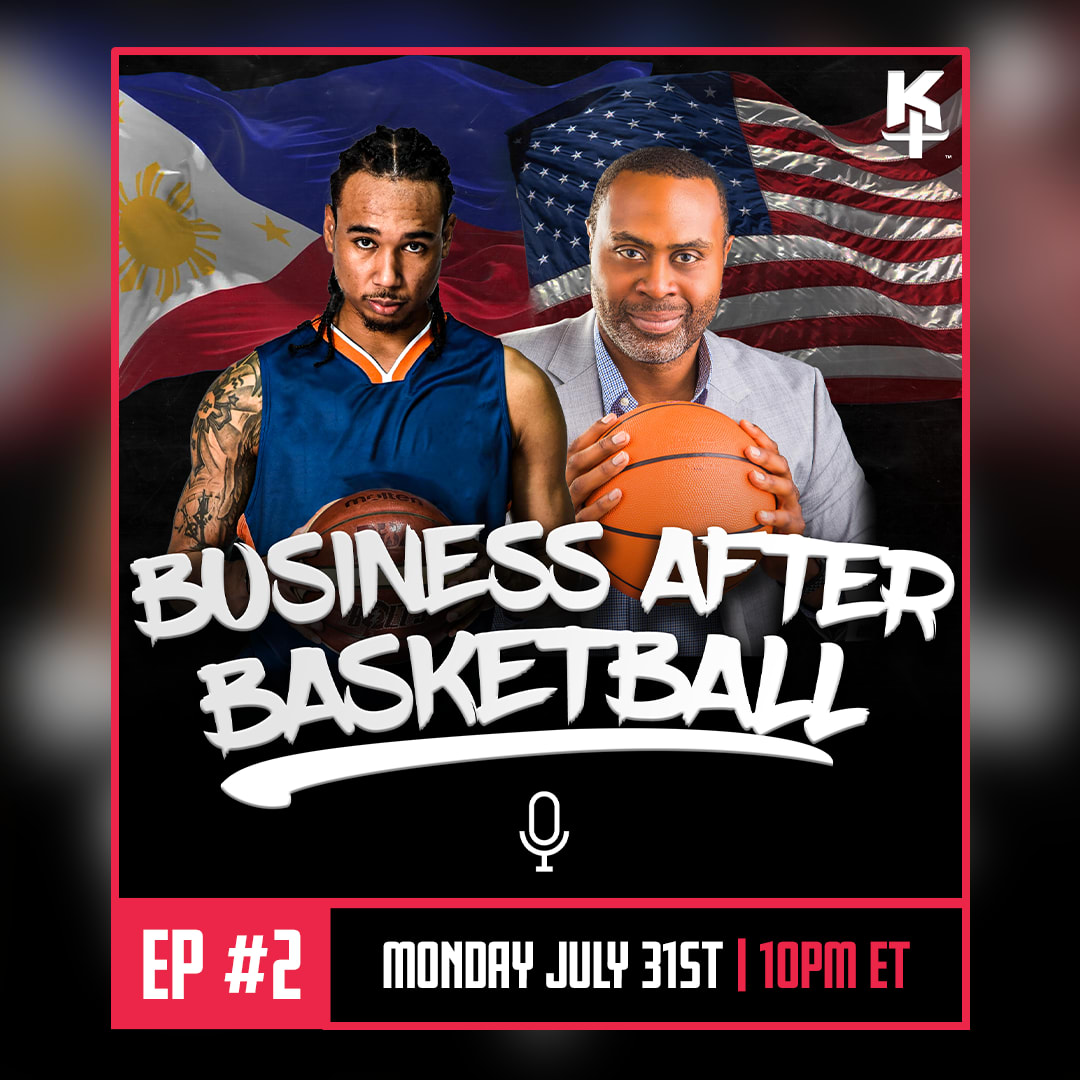 Kenny Thomas and Chris Newsome. Podcast. Business After Basketball - Episode 2. July 31st, 2023