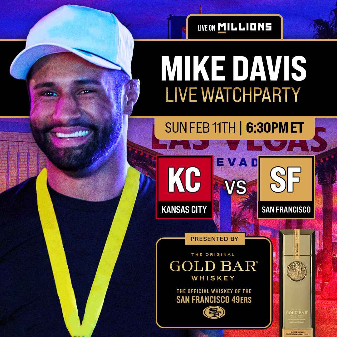 The Gold Bar Golden Hour Football WatchParty With Mike Davis
