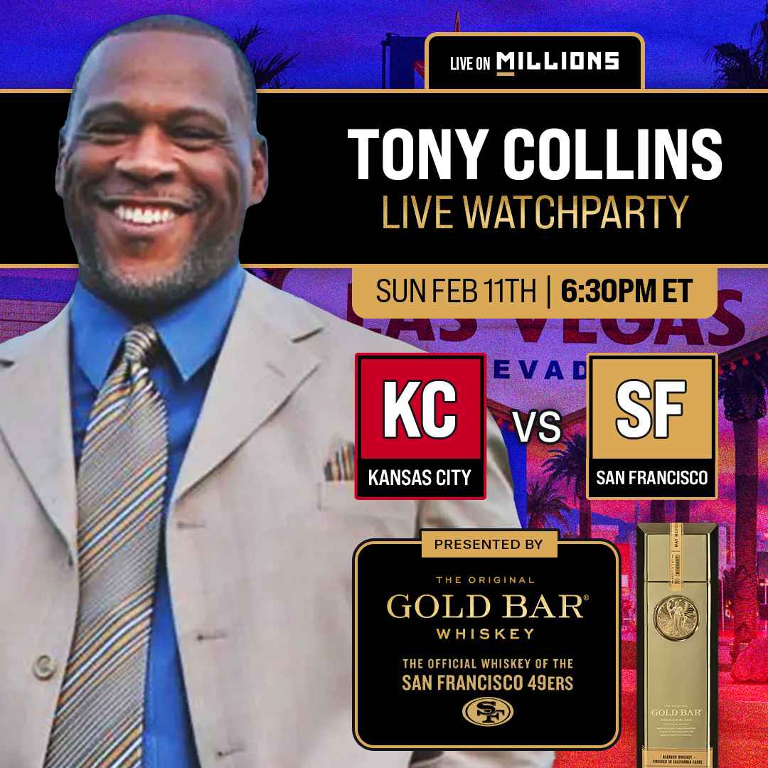 The Gold Bar Golden Hour Football WatchParty With Tony Collins