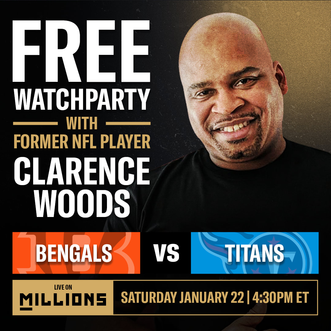 FREE WatchParty with NFL Alumni Clarence Woods, Bengals vs. Titans 