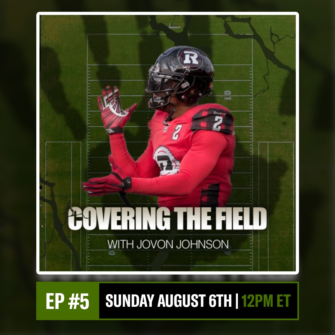 Jovon Johnson. Podcast. Covering The Field - Episode 5. August 6th, 2023