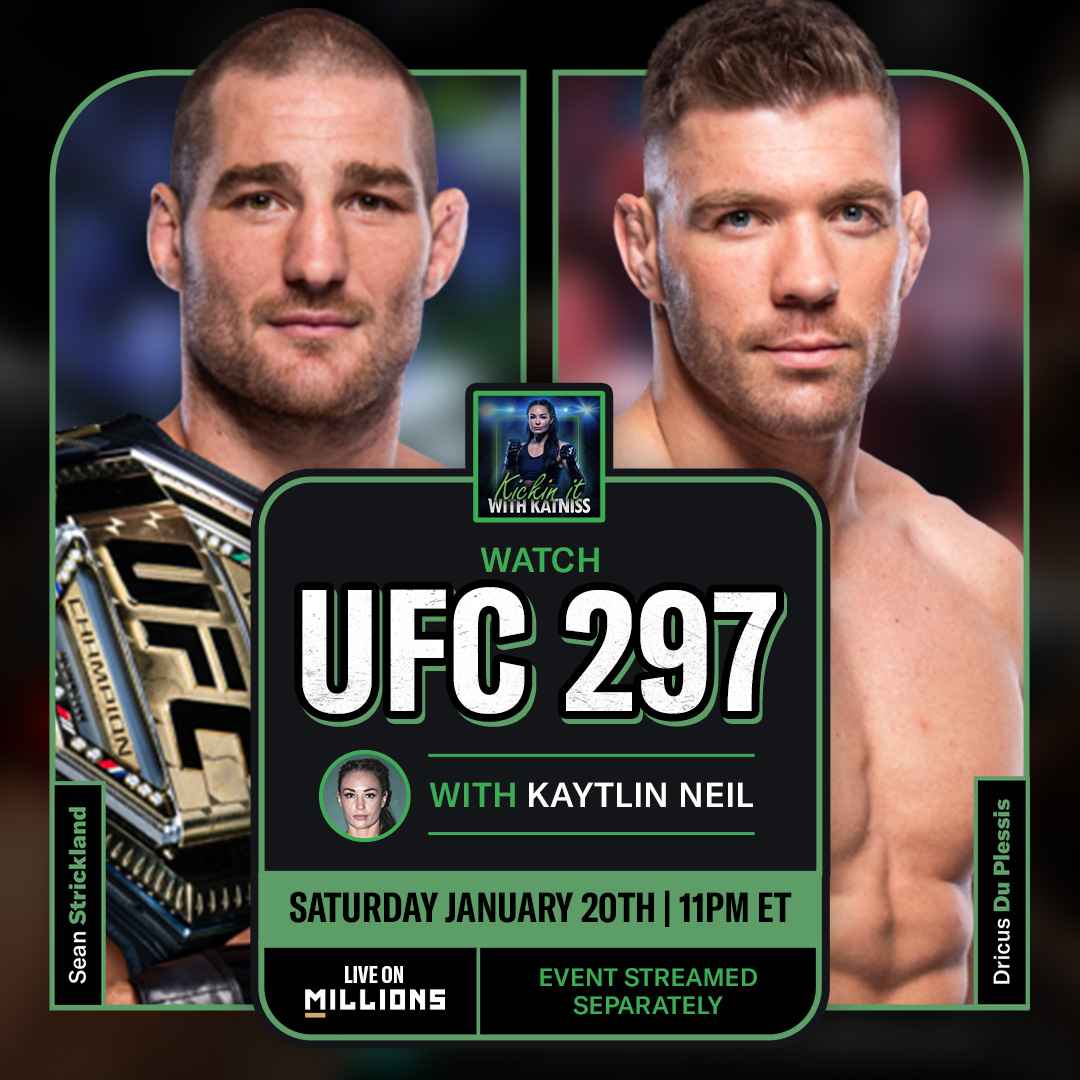 Kayltin Neil. UFC WatchParty. Fight streamed separately. January 20th, 2024, Only on MILLIONS.co